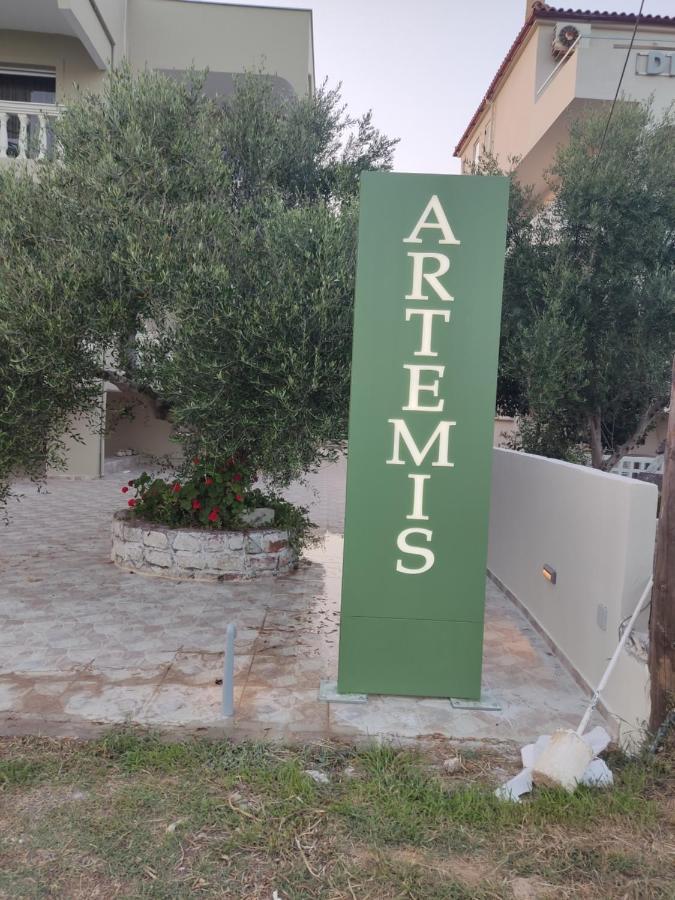 דירות Mavrovoúnion Pansion Artemis מראה חיצוני תמונה